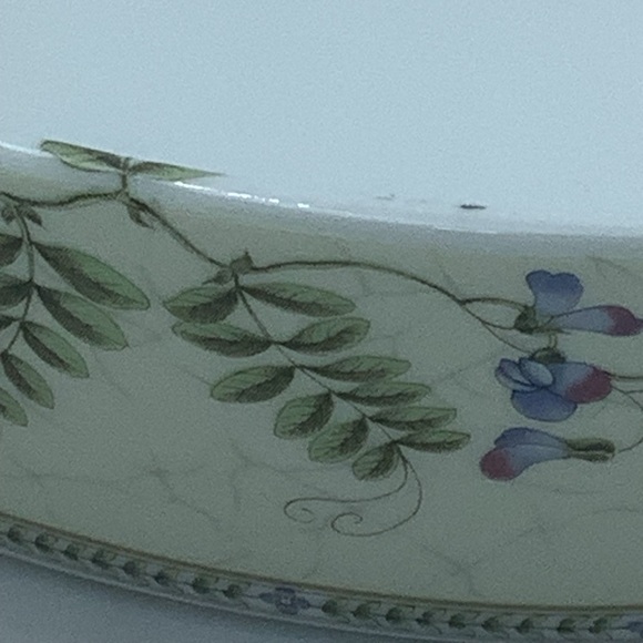 Vintage Wedgwood Fleur Oval Baking Dish - Picture 11 of 15